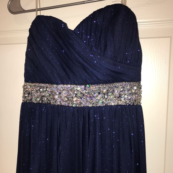 Ladies Short Strapless Party/Homecoming Dress - Picture 2 of 4